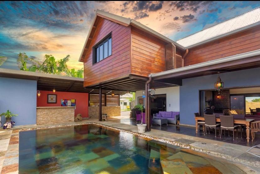 Chambre "Bleu Ocean" Villa Hermes Saint Pierre Exteriér fotografie