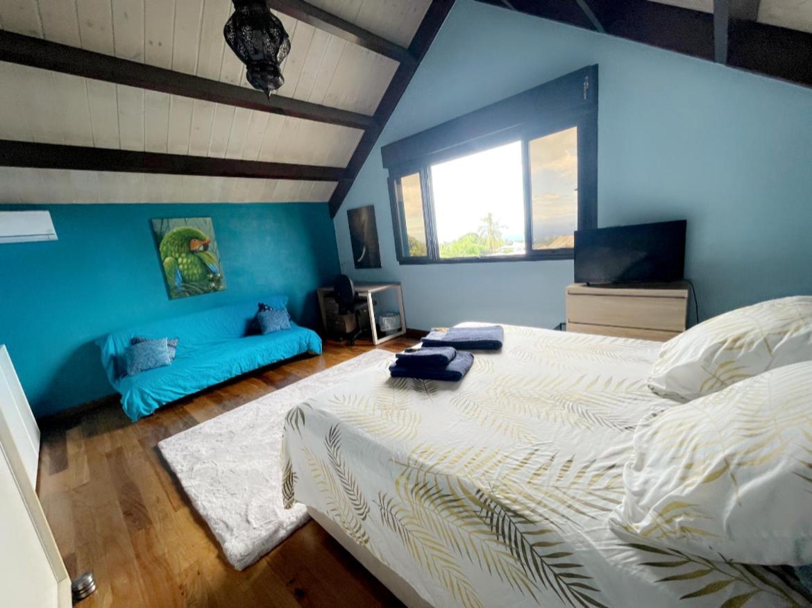Chambre "Bleu Ocean" Villa Hermes Saint Pierre Exteriér fotografie